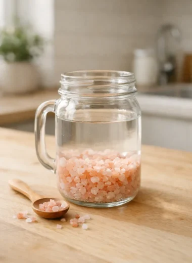 sole water recipe made with himalayan pink salt