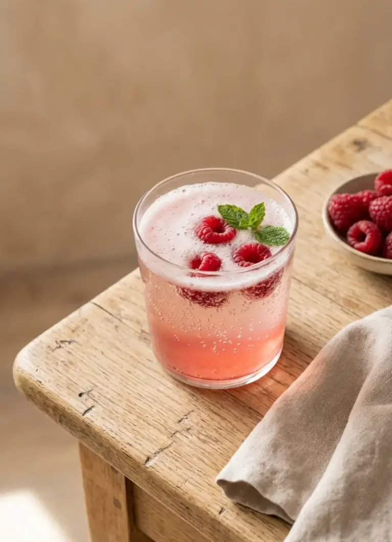 Raspberry Vanilla Water Kefir Recipe