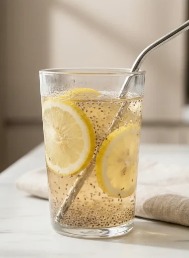 Colorful stacked water in 40oz tumbler with electrolytes and collagen