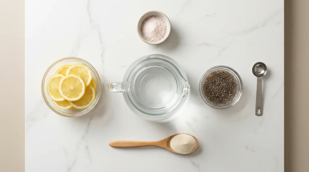 what is stacked water with electrolytes and supplements, representing the TikTok hydration trend.